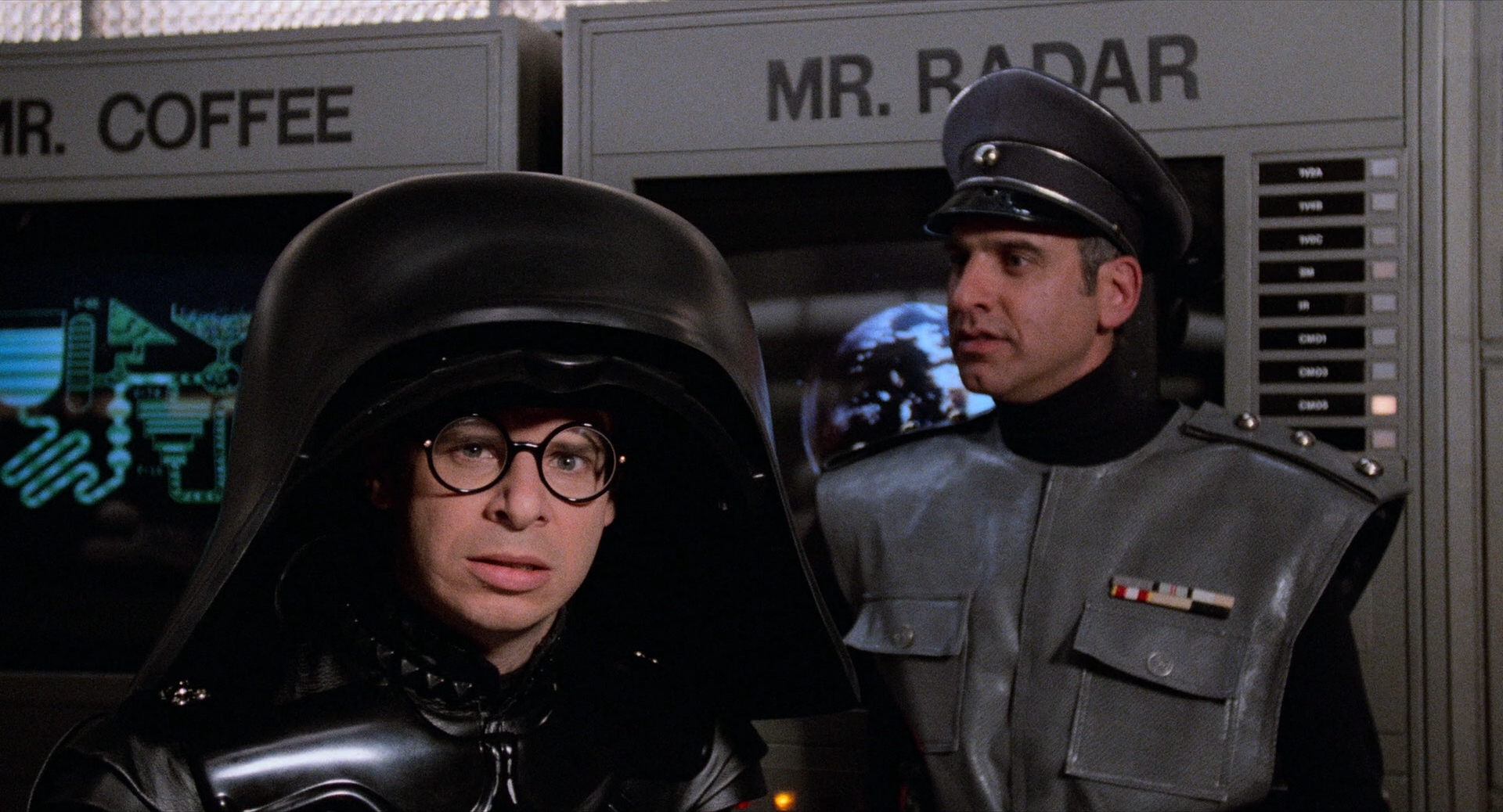 Rick Moranis nei panni di Dark Helmet