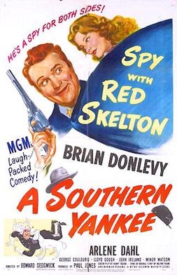 Locandina originale di A Southern Yankee del 1948