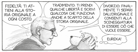 Steve Martin racconta a fumetti la scrittura di Roxanne