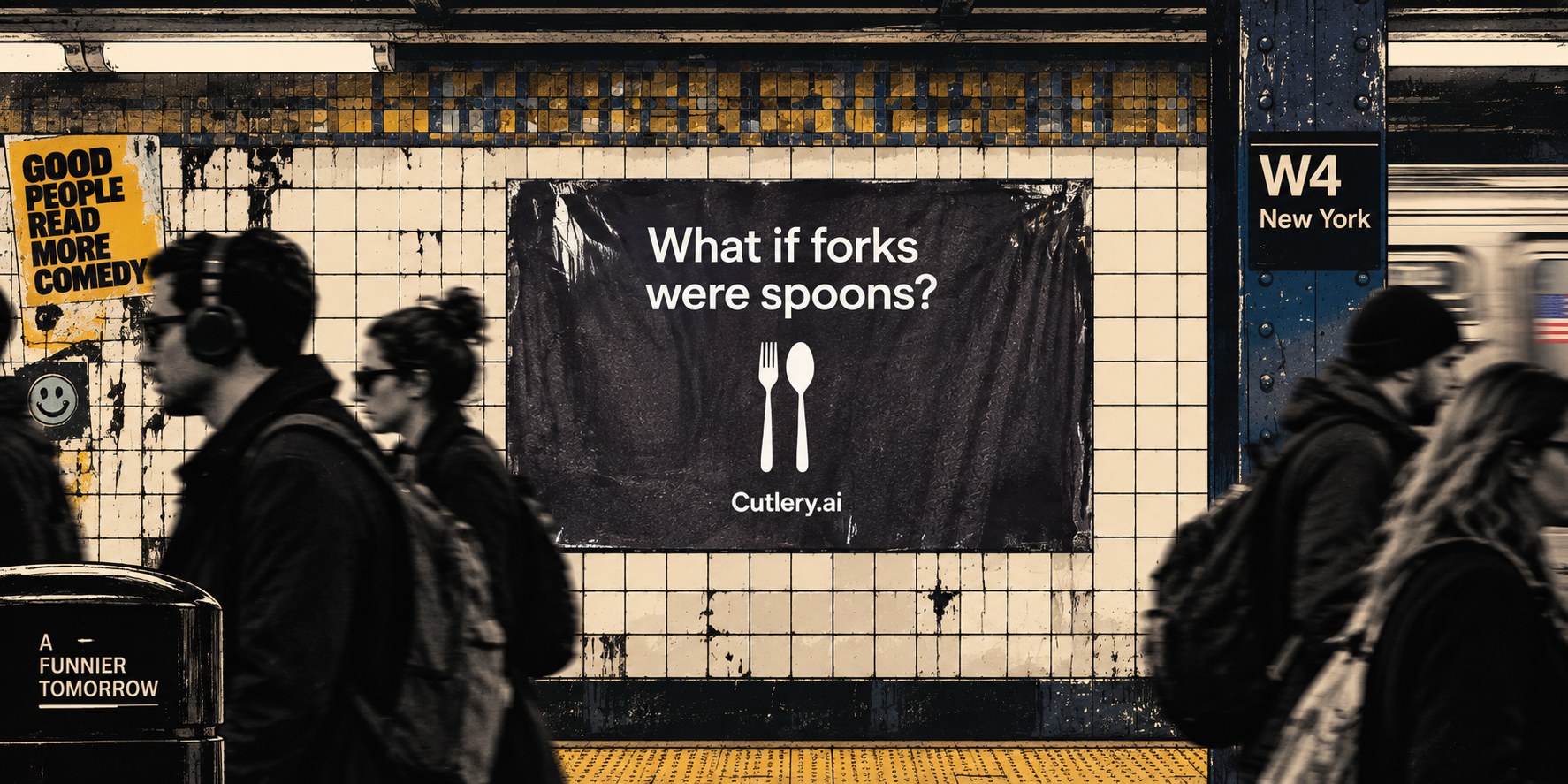 E se le forchette fossero cucchiai? La guerrilla comedy invade NY